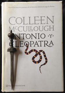 Portada del libro Antonio y Cleopatra, de Colleen McCullough