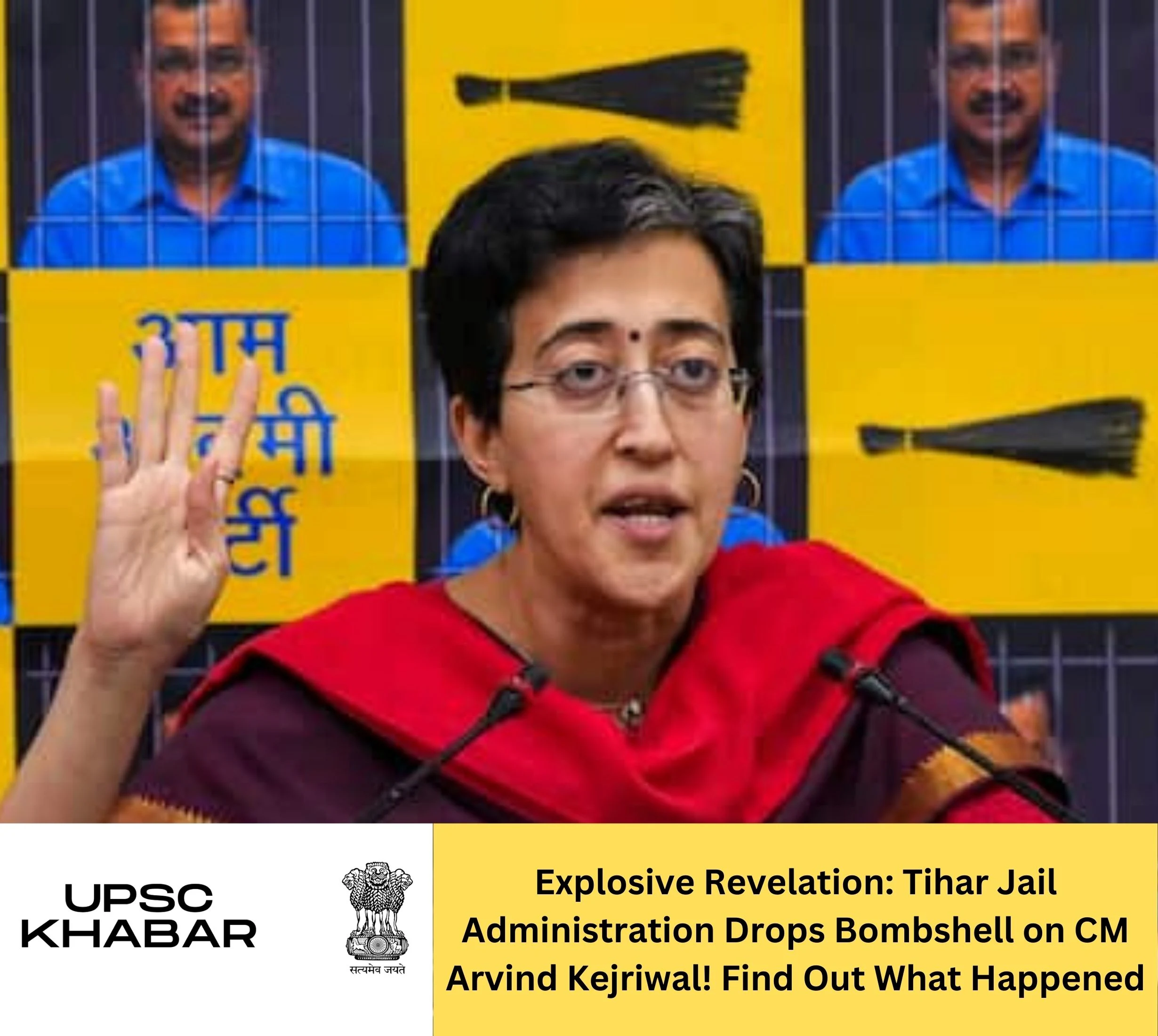 Explosive Revelation: Tihar Jail Administration Drops Bombshell on CM Arvind Kejriwal! Find Out What Happened