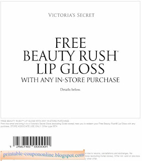 Free Printable Victoria's Secret Coupons