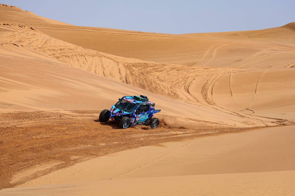 Dakar 2023: Primera victoria para Zille en la categoria T3 en la novena etapa