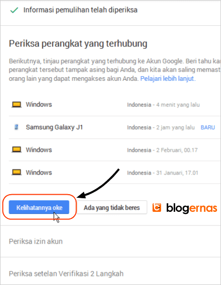 Cara Mendapatkan Kode Cadangan Verifikasi Gmail