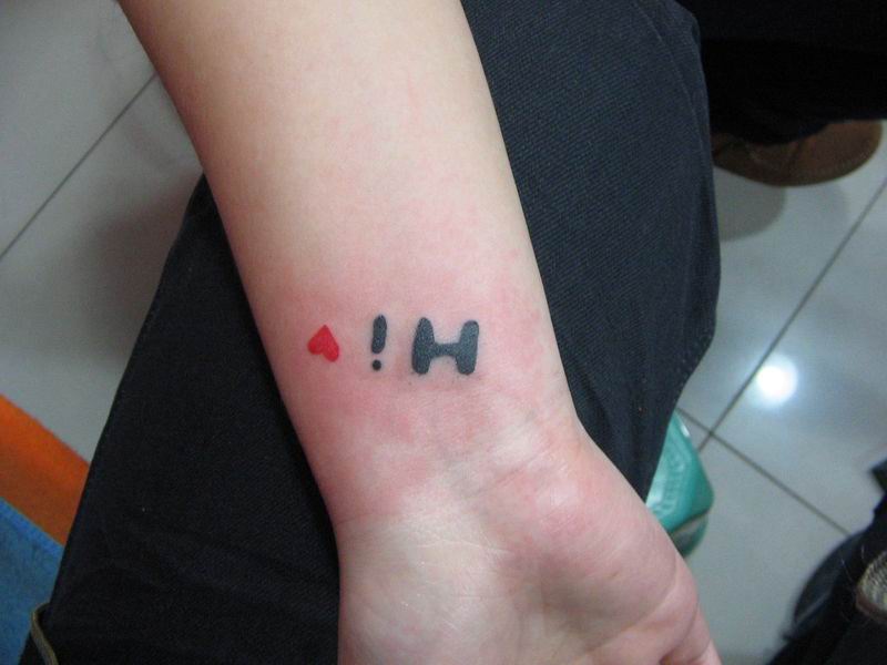 cute tattoo for girl