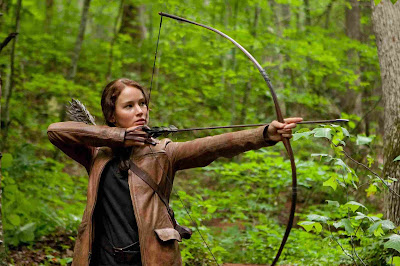 Karakter Katniss Everdeen dalam film The Hunger Games (2012)