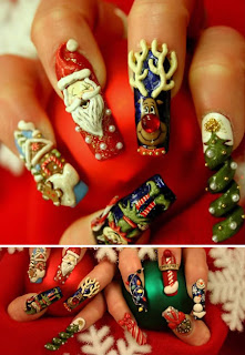 Christmas Nail Art Designs