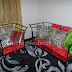 MY PROJECT: METAL SOFA CHAIRS IN LEOPARD PRINTS CUSHIONS