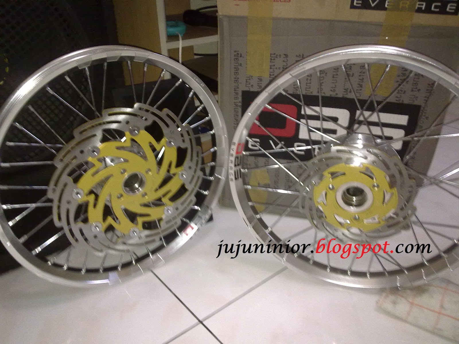 ARETHIS Pasang Velg Jari Jari Di Satria Fu