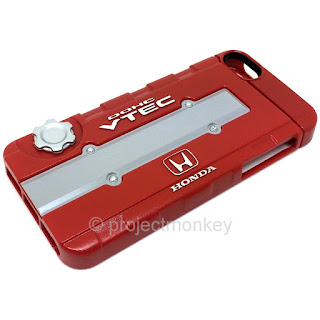 Honda B-Series Red Valve Cover Cell Phone Case JDM Licensed Fits: iPhone 5 / 5s