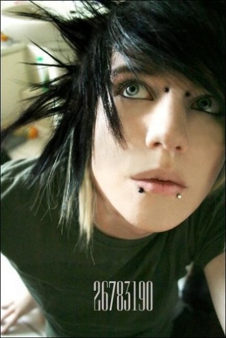 emo hairstyles for thin hair. thick hair. emo hairstyles
