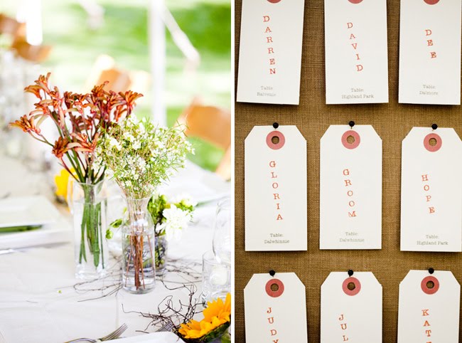 place cards for wedding