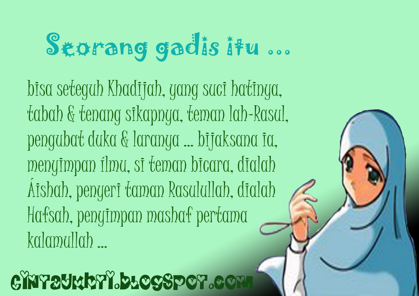 Gaul Islami Seorang Gadis Itu 2