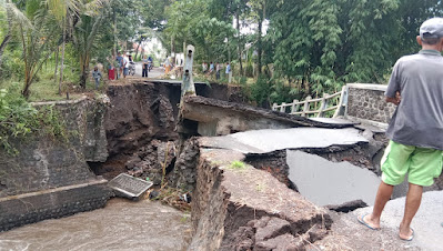 Jembatan Rusak Diterjang Banjir Lahar Gunung Semeru Bertambah 10 Unit