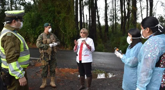 Se implementó barrera sanitaria en San Juan de la Costa