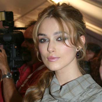 keira knightley hair color