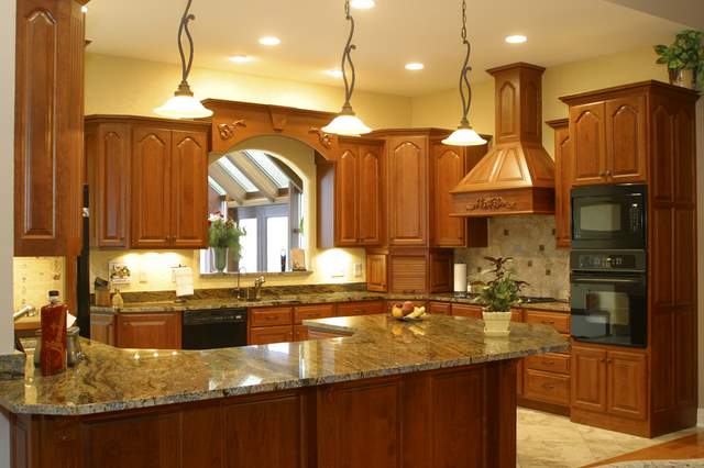 Golden Crystal Granite Slab How would you like a new granite countertop in your kitchen