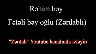 Rəhim bəy Fətəli bəy oğlu