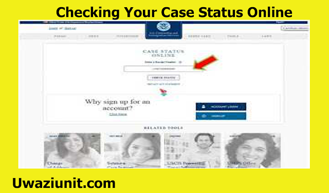 Checking Your Case Status Online