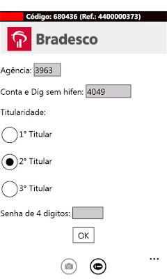 Bradesco lança aplicativo para Windows Phone 7