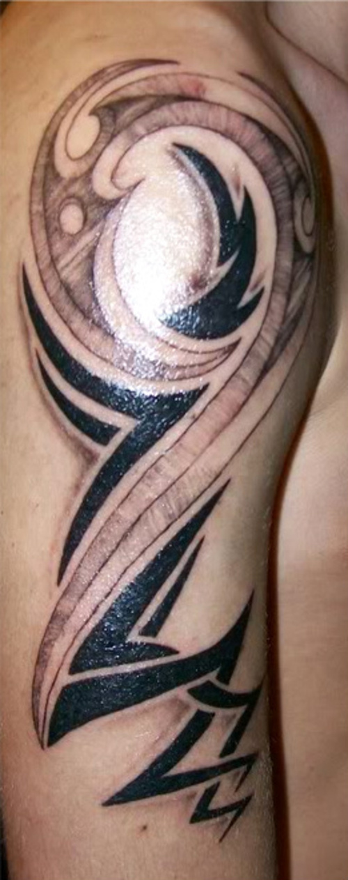 Best Arm Tribal Tattoo Design Gallery Pictures
