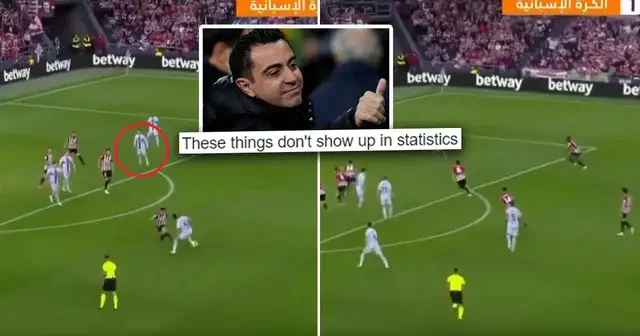 Fan names player who deserves 50% credit for winning goal v Bilbao, not Raphinha or Busquets