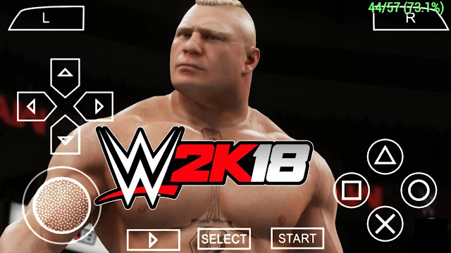 واخير تحميل لعبة WWE 2K18 للاندرويد وتشغيلها على محاكي [PPSSPP]