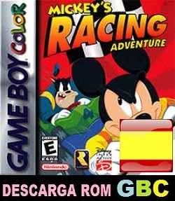 Roms de GameBoy Color Mickeys Racing Adventure (Español) ESPAÑOL descarga directa