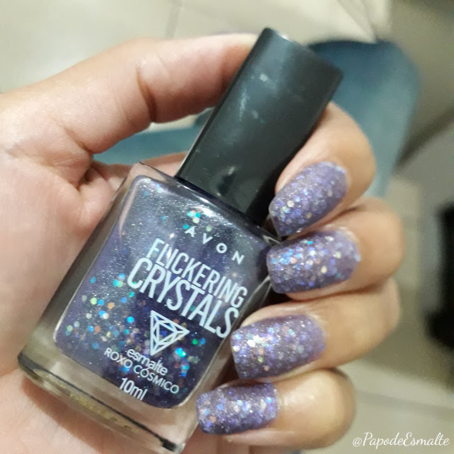 Papo de Esmalte, Esmalte da Vez, Roxo Cósmico, Avon