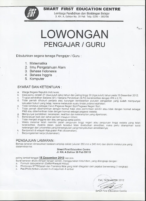 Image result for lowongan kerja bagi guru