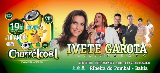 Ivete Sangalo e Garota Safada comemoram os 10 anos do Churrálcool