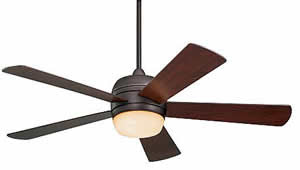 Emerson Fans CF930ORB Atomical Ceiling Fan Oil Rubbed Bronze With Mahogany Blades