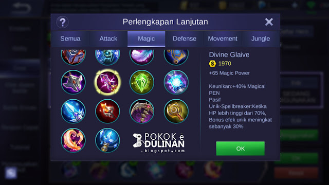 build item harith divine glaive