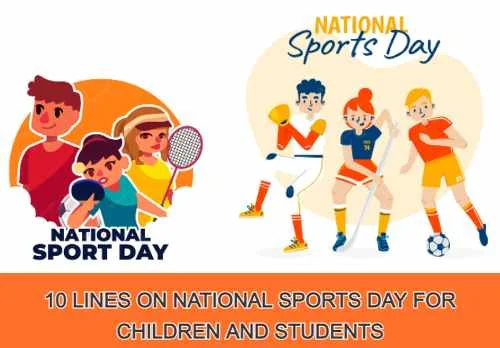 10 Lines on National Sports Day for Children
