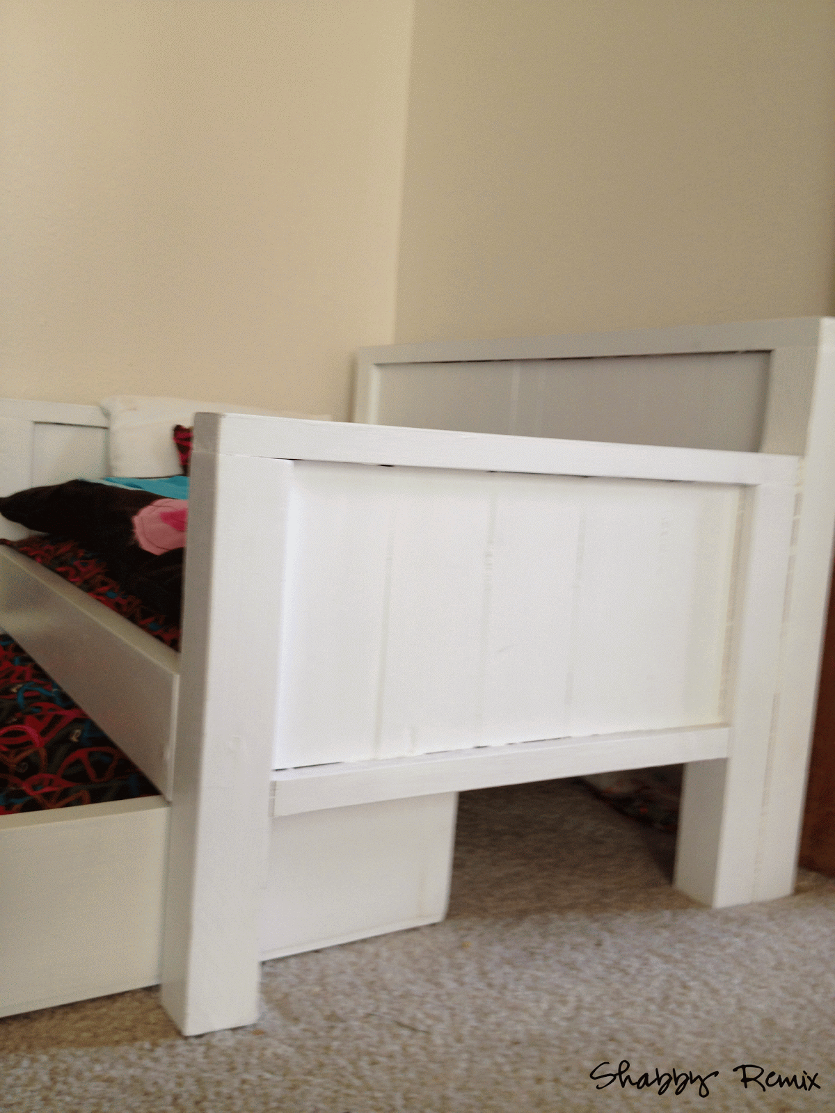 Shabby Remix: American Girl Doll Bed