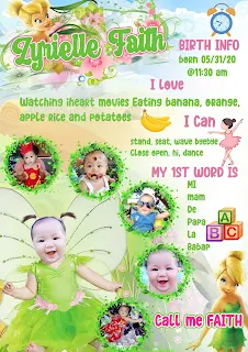 Tinkerbell Welcome Board Design