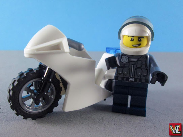 Set LEGO City Magazine Gift 952103 Policeman and Motorcycle (Polícia e Mota)