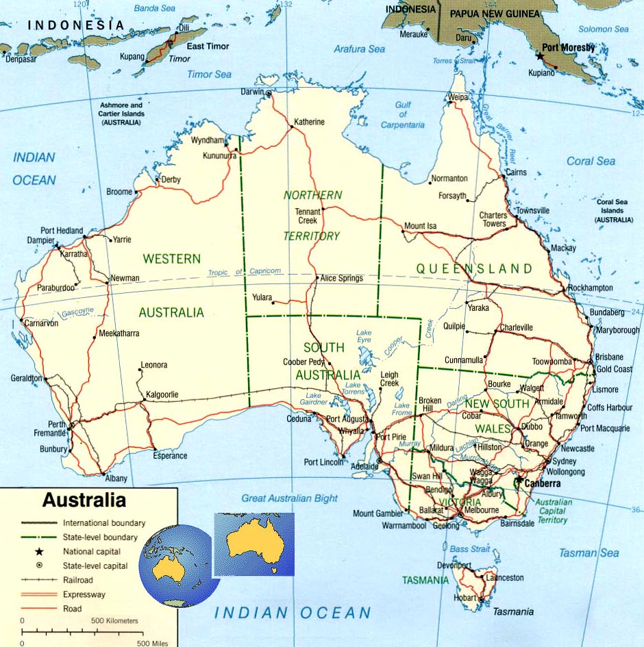 Australia Map