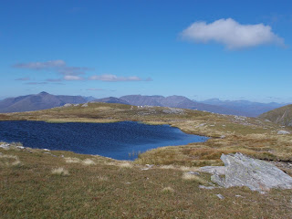 mountain lochan in the highlands