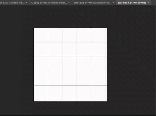 How to change the size of the grid on Photoshop