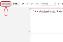 Cara membuat kotak html di postingan blog dengan mudah