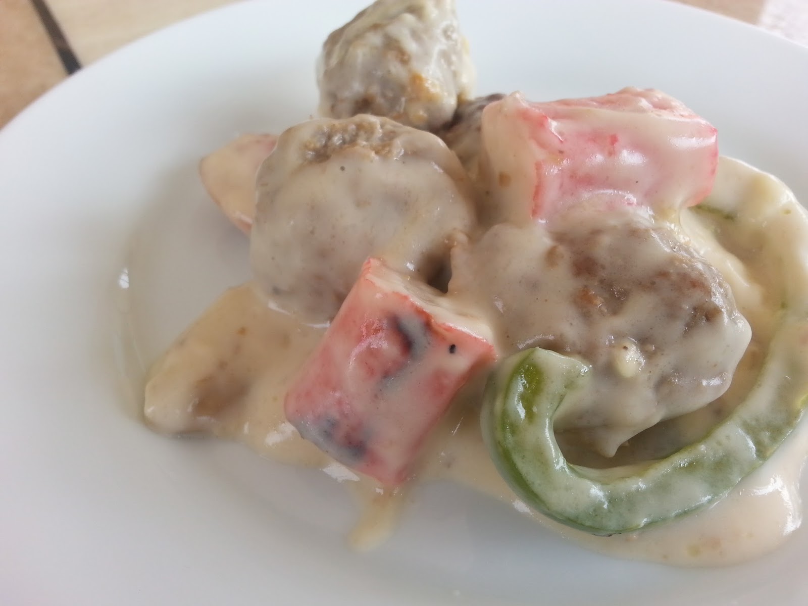 ♥cik siti hajar♥: Resepi Meatball Carbonara