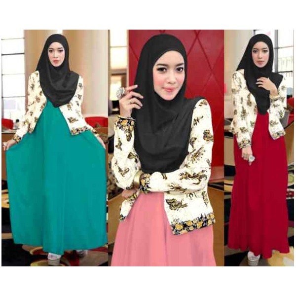 Kumpulan Baju  Muslim  Gamis Untuk Remaja  Model Terbaru Saat 