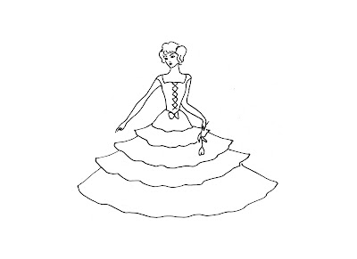 Princess Coloring Sheets on Princess Coloring Pages  October 2008