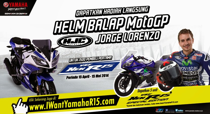 Inden online Yamaha YZF R15 V2 Indonesia sudah dibuka . . . ! harga 28 Juta OTR Jakarta !