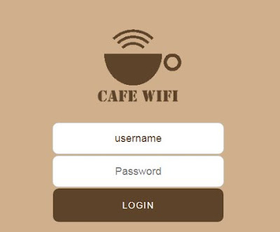 Template Login Hotspot