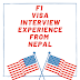 Nepali students on F1 Visa-Conversation between Visa Officer and students.