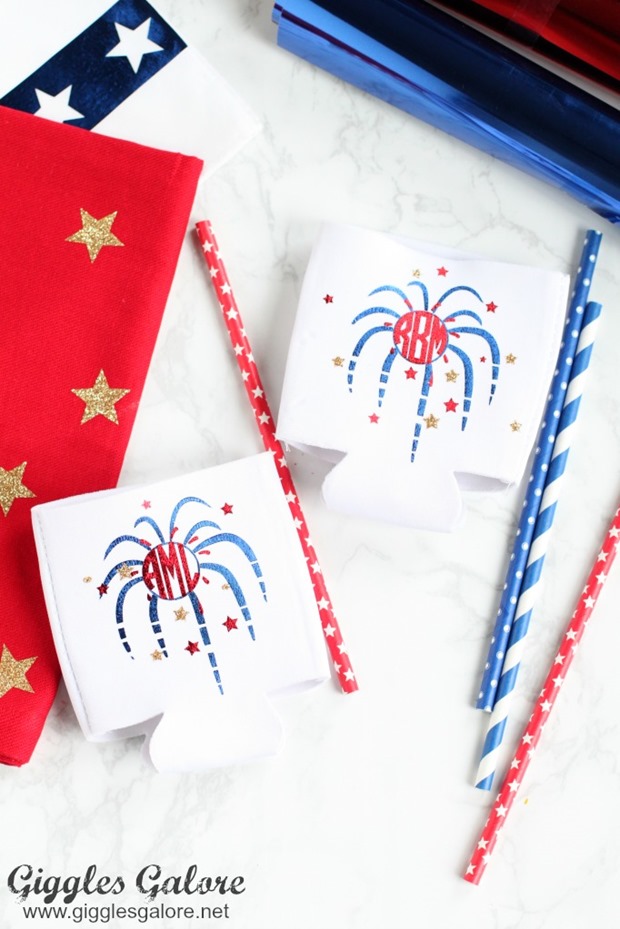 Firework-DIY-Monogrammed-Koozie