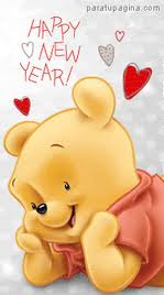 Pooh New Year Wishes