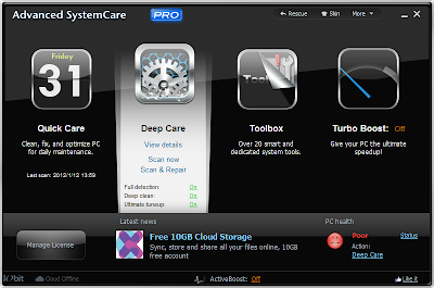 Advance SystemCare Pro 5.3 Screenshot