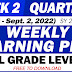 READY-MADE WLP (Q1: WEEK 2) SY 2022-2023 All Subjects - Free Download