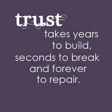 Quotation about trust