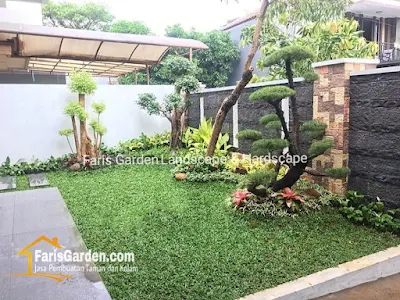 Jasa Pembuatan Taman Rumah di Surabaya Terpercaya